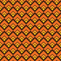 Yellow seamless square pattern background N2