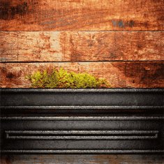 metal and wood background N461