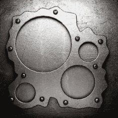 metal background N477