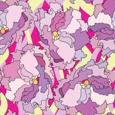 Abstract festive floral party texture