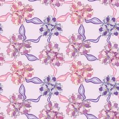 Abstract festive floral party texture N2