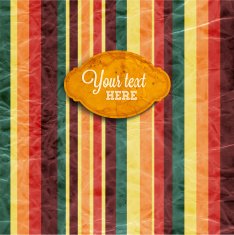 Vintage Label Retro Paper N3