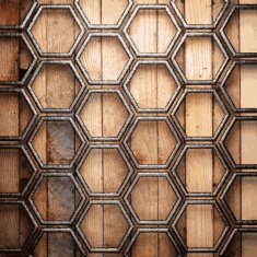 metal and wood background N484