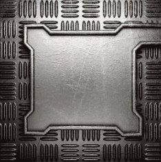 metal on wall background N203