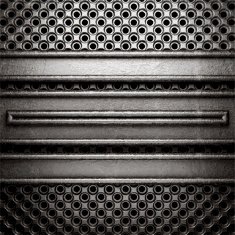 metal on wall background N206