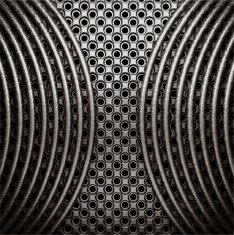 metal on wall background N207