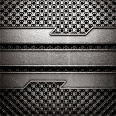 metal on wall background N208