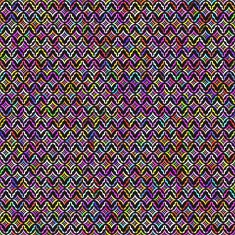Abstract geometric pattern background Colorful mosaic on black