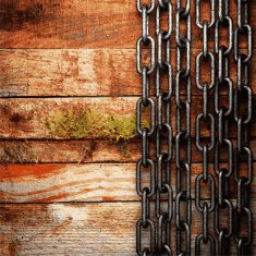 metal and wood background N487