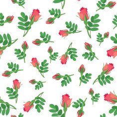 Flowers rose seamless wallpaper N4
