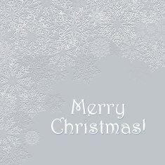 Snowflakes background with copy space