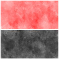 Set of Colorful water color painting background N378