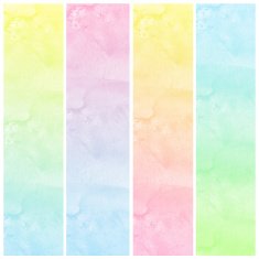 Set of Colorful water color painting background N387