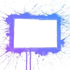 Set of Colorful water color painting background N395