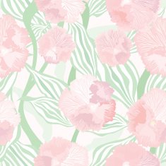 Flourish gentle seamless pattern