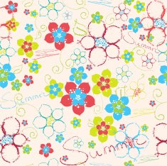 floral seamless background N120