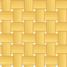 Woven straw seamless background