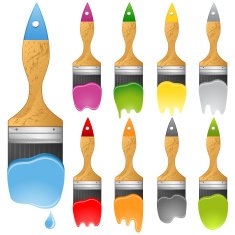 Paint Brushes N4