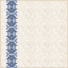 ornate floral pattern N36