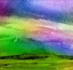 Abstract watercolor painted background N79