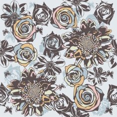 Floral seamless texture N33