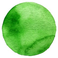 Abstract watercolor circle painted background N11