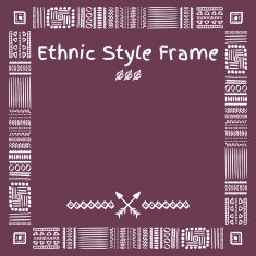 Ethnic Style Frame N2