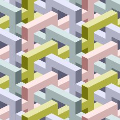 Isometric seamless background N9