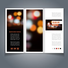 Brochure template N136