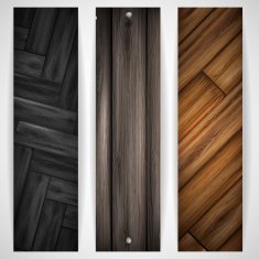 Wooden grey banner N10