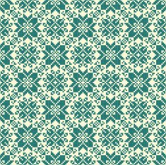 floral folk pattern