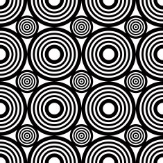 Seamless geometric black and white stripes background simple N5