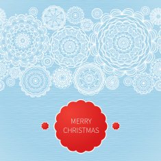 Vintage decorative seamless border with lacy ornament
