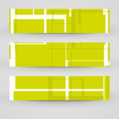 Vector banner set for your design N217