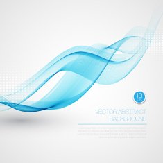 Wave smoke background Vector illustration N6