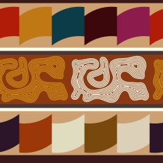 Indian ethnic Abstract seamless texture