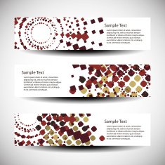 Three Abstract Header Designs N11