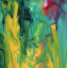 Abstract acrylic and watercolor painted background N64