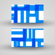 Vector business-card set for your design N490