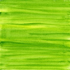 green and yellow watercolor abstract on canvas