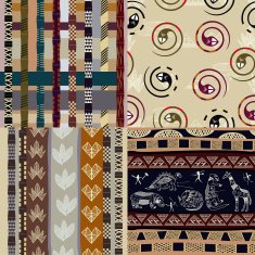 Set of African Tribal patterns N2
