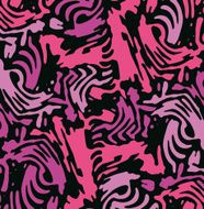 Abstract square zebra pattern Multicolored Pink Black Purple ambiance Vector N2