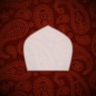 Frame in the Indian style N50