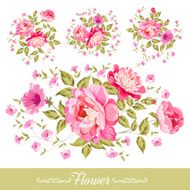 Set of wreath