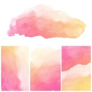 Abstract water color painting