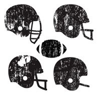Grunge Football Helmets N2