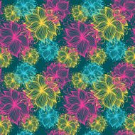 Stroke flower pattern N5