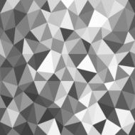 Monochrome background of triangles