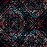 abstract colorful stripe floral pattern background N3