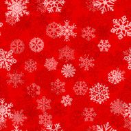Seamless pattern of snowflakes N35